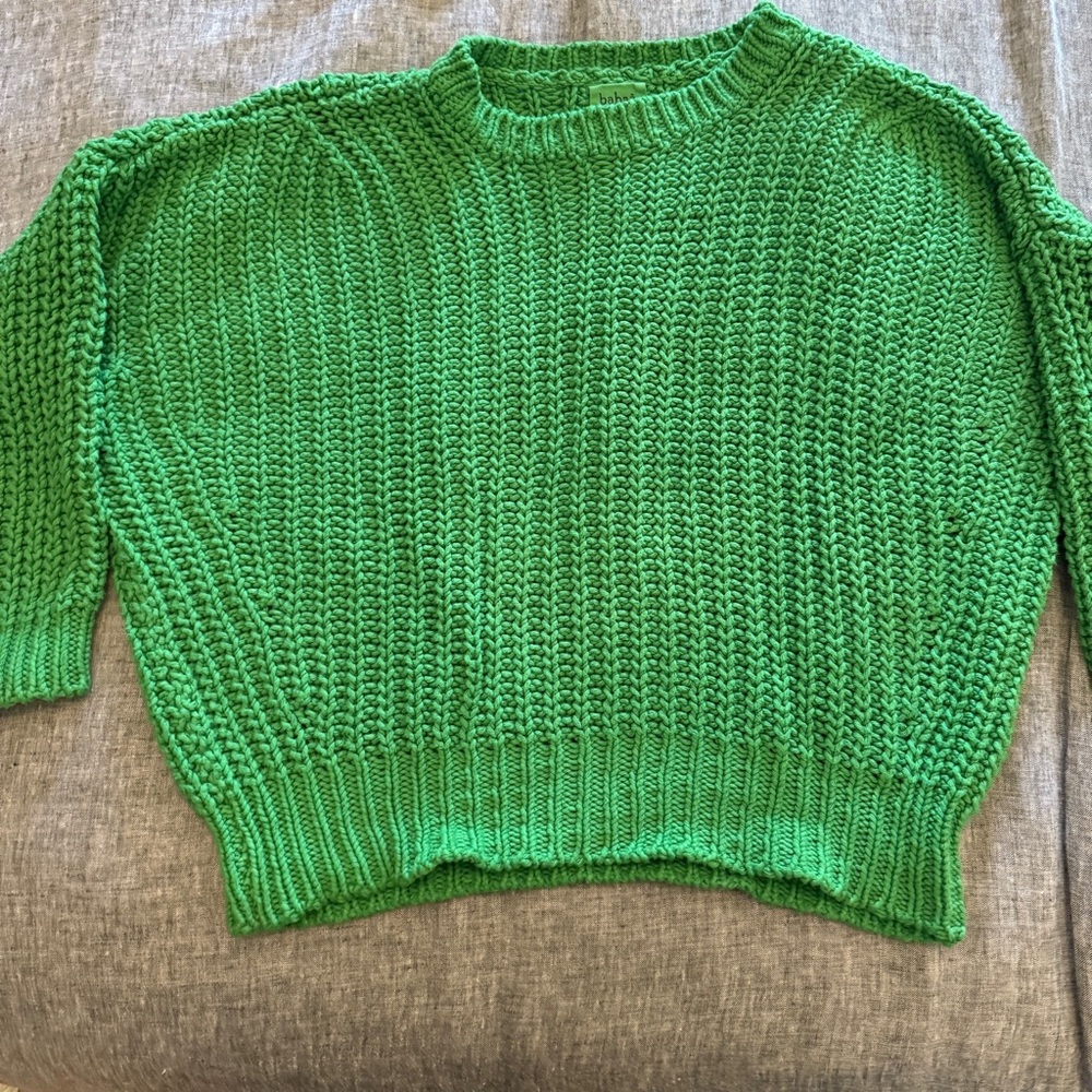 babaa jumper no. 18 in wild fern